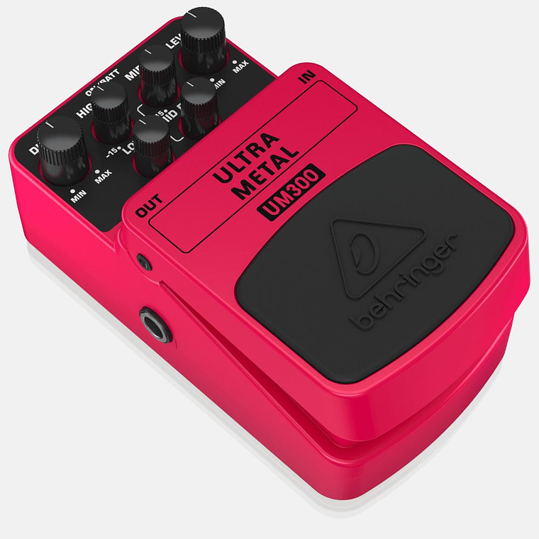 Pedal de Efectos Behringer Ultra Metal UM300 2