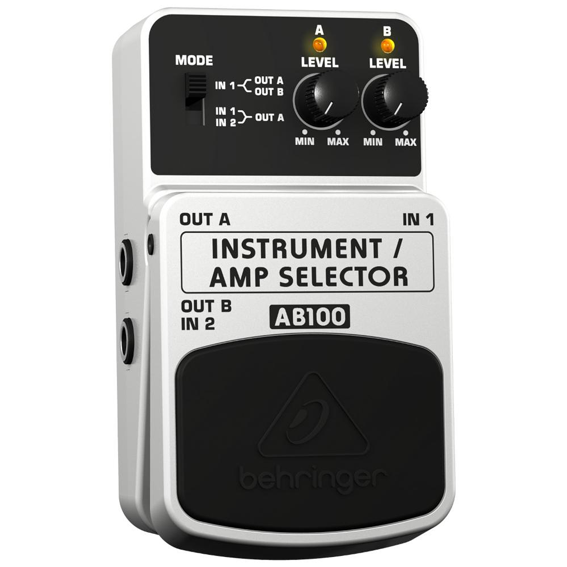 Pedal Footswitch Behringer Instrument/Amp Selector AB100 2