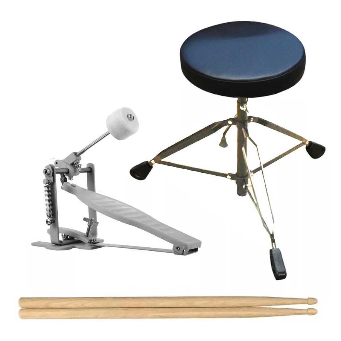 Batería acústica de 5 piezas RMX RM-802 RD 2