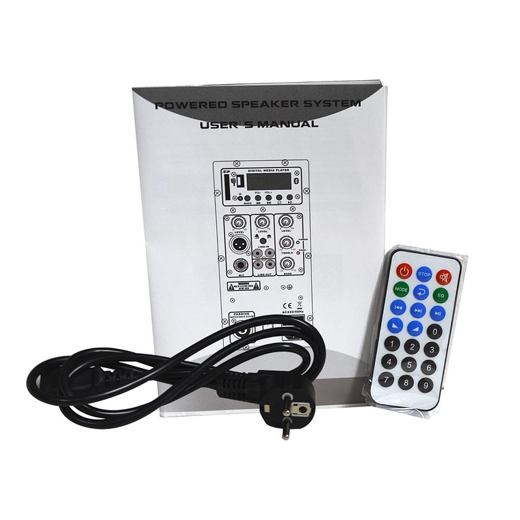 Caja Activa 8 pulgadas Mekse MEK-8ACT Negro 4