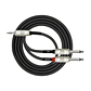 Cable de Audio 3,5mm a 2x6,3mm Kirlin Y-362PRL/BK 3M - Miniatura 1