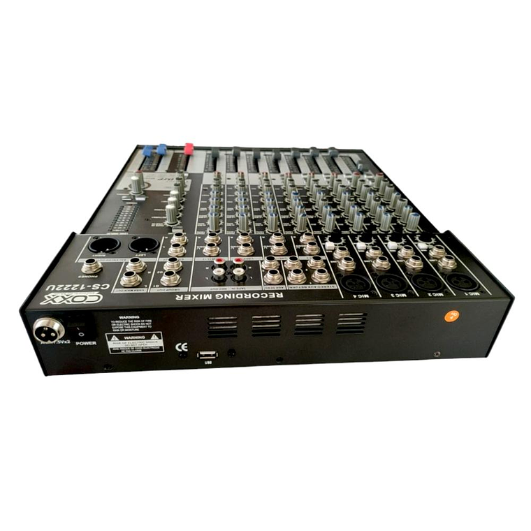 Mixer Analogo 12 canales USB COXX CS-1222U 3