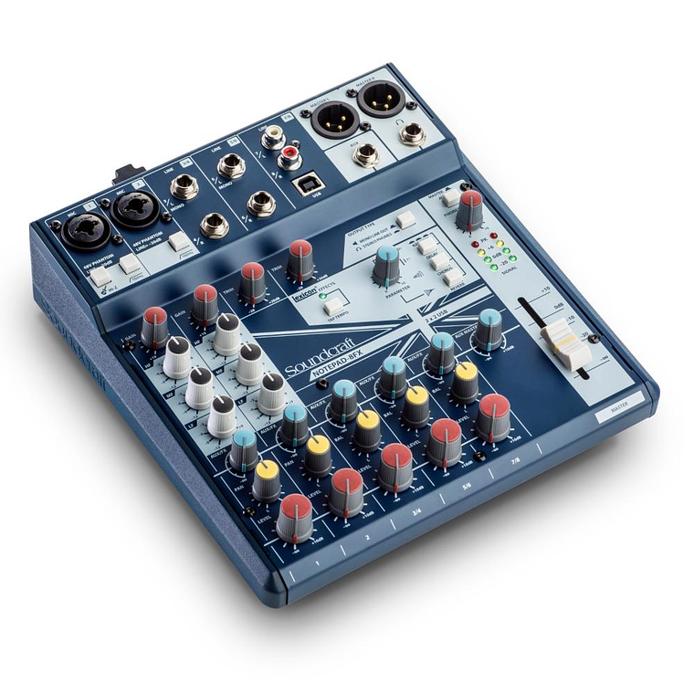 Mixer Analogo Soundcraft Notepad-8FX 1