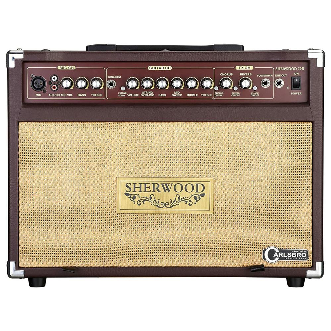 Amplificador Guitarra Electroacustica Carlsbro Sherwood 30R 1