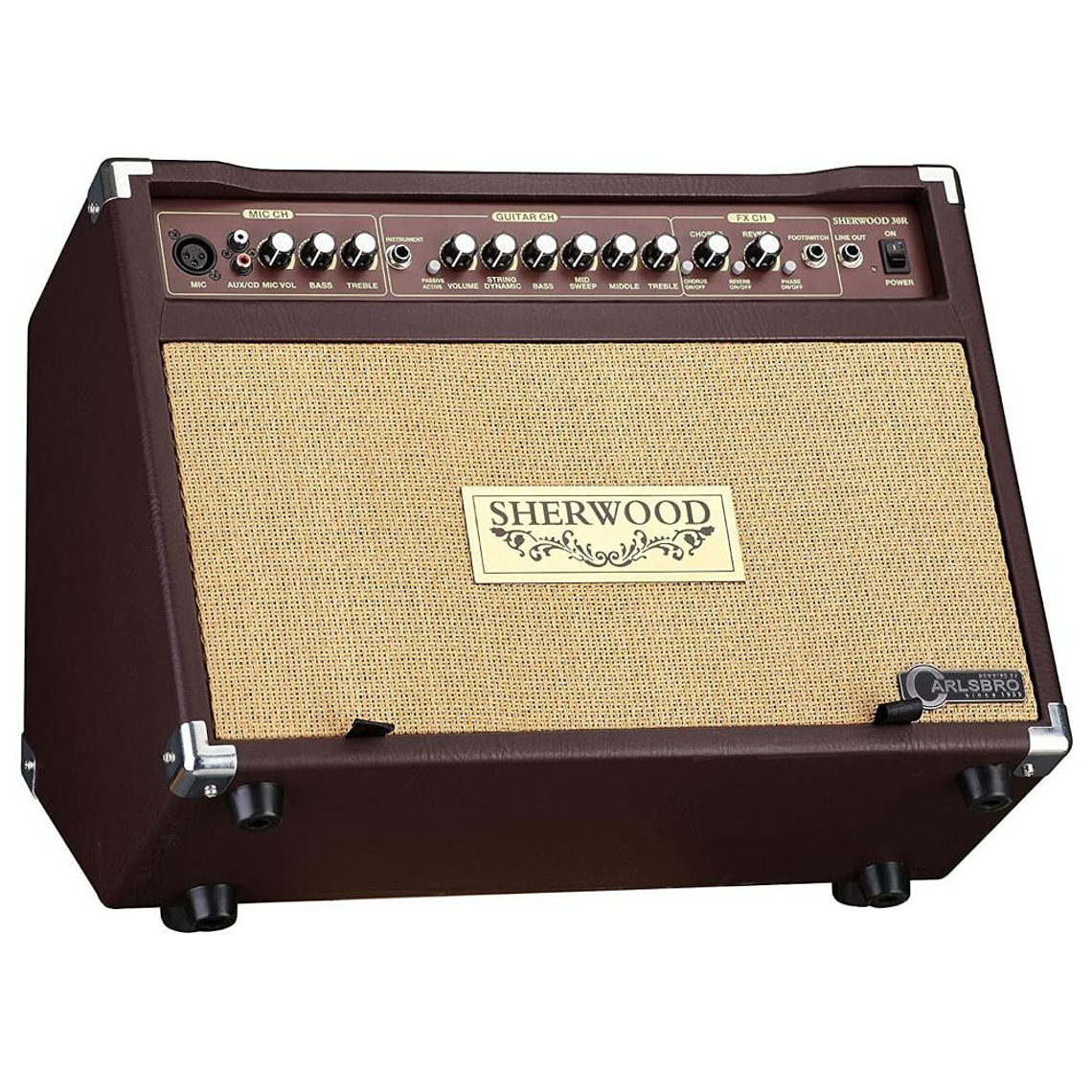 Amplificador Guitarra Electroacustica Carlsbro Sherwood 30R 2
