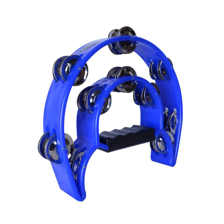 Pandero Media Luna Doble Scorpion STR-44K Blue 1