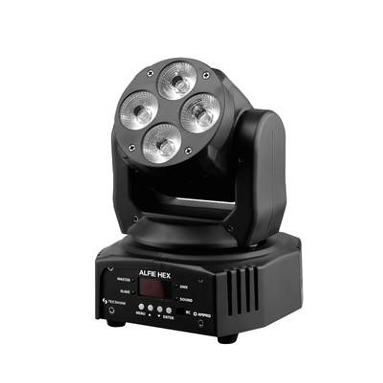 Mini Cabezal Movil Tecshow Alfie Hex 1