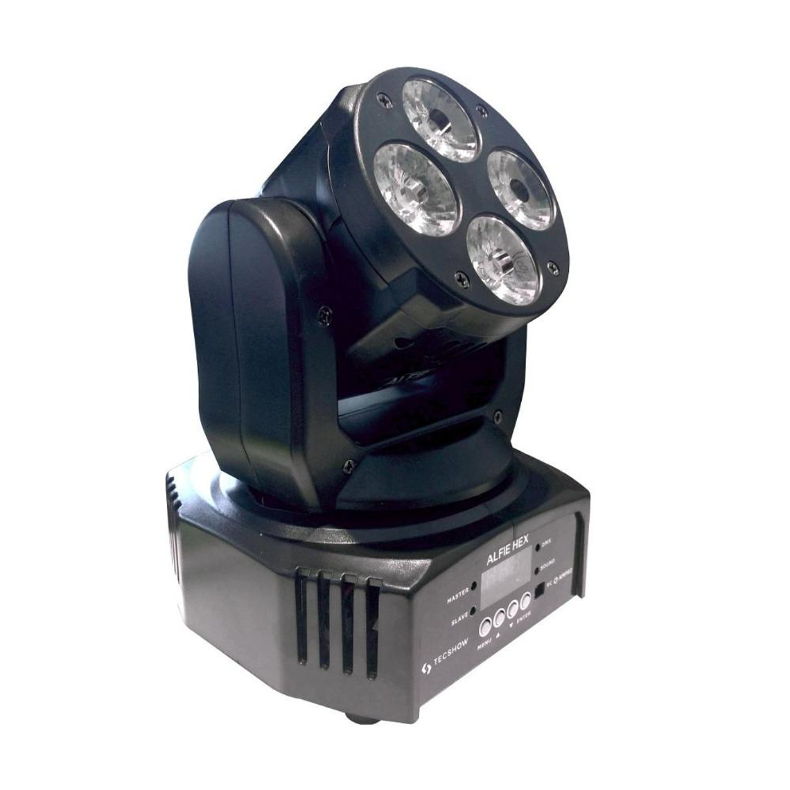 Mini Cabezal Movil Tecshow Alfie Hex 2