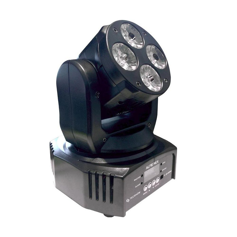 Mini Cabezal Movil Tecshow Alfie Hex 2