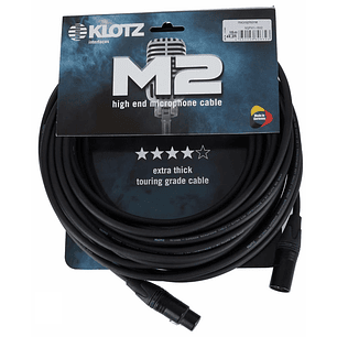 Cable Microfono XLR 15 metros Klotz M2FM1-1500