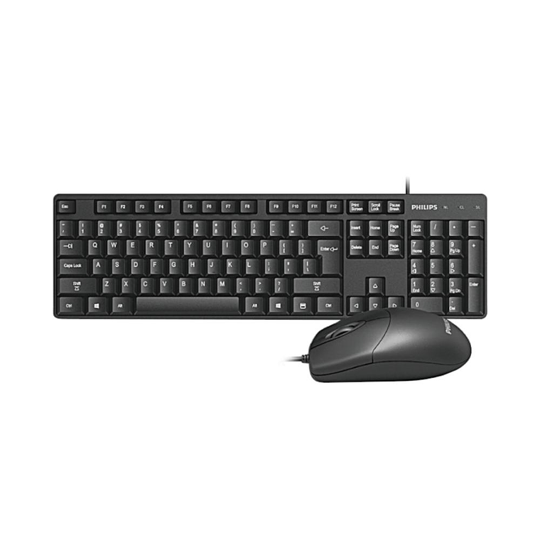 Combo Kit Teclado + Mouse USB Philips C254 (SPT6254 SP) 1