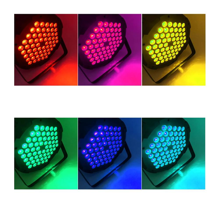 Foco Par 60 LEDs RGB Fidek 4183 5