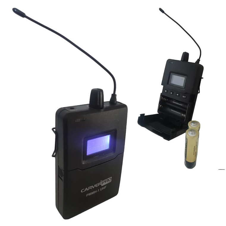 Sistema de Monitoreo Inalambrico In-ear CarverPro PMMH-1 3