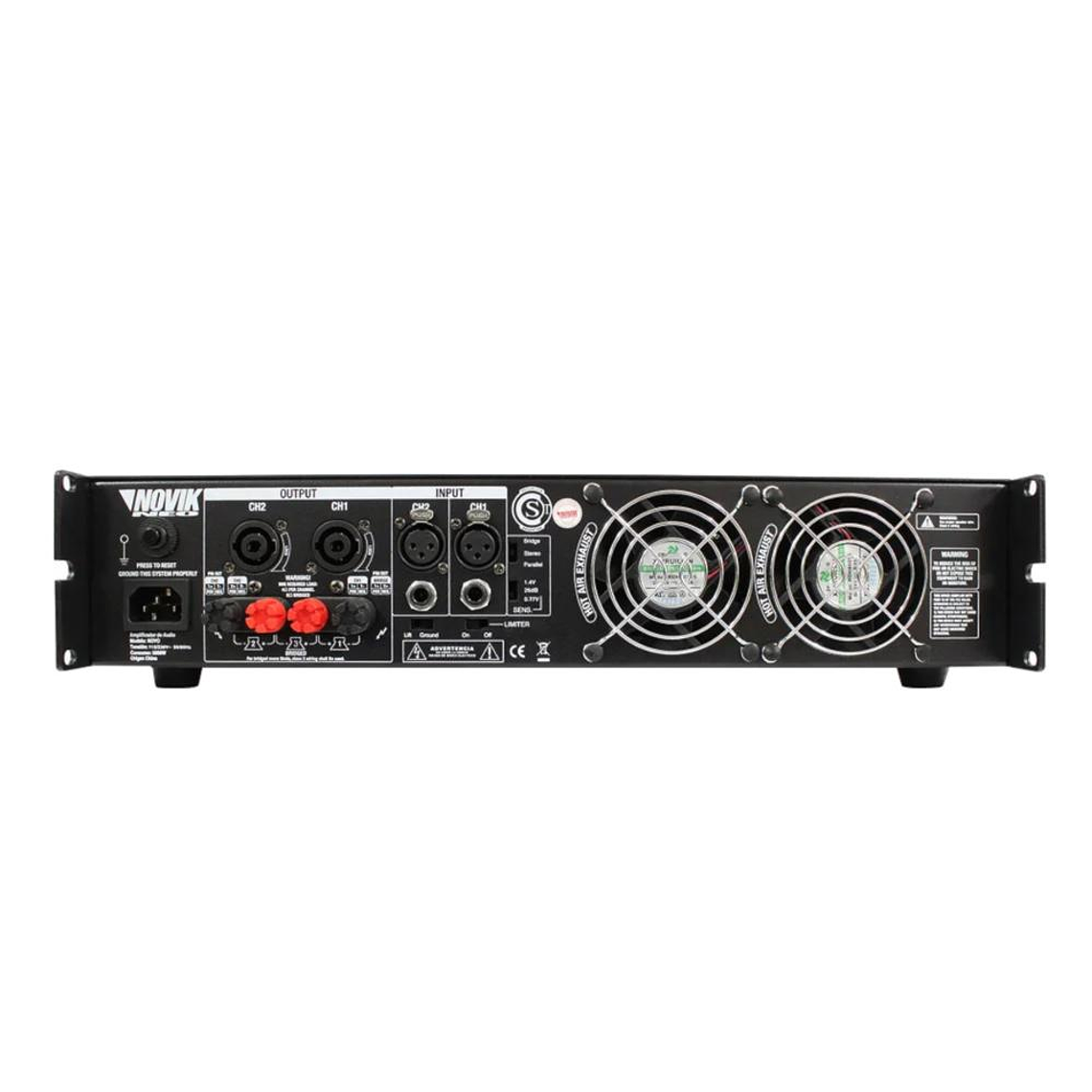 Amplificador de Potencia Novik NOVO 1500 2