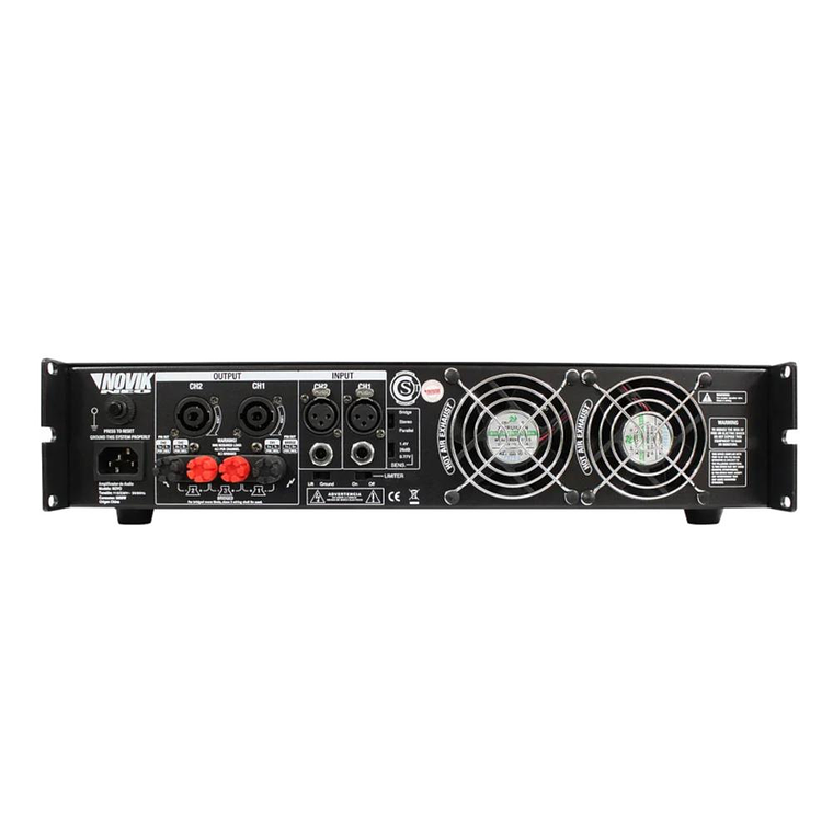 Amplificador de Potencia Novik NOVO 1500 2