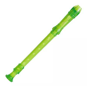 Flauta Dulce Germana Translucida Yamaha YRS-20 GG Verde
