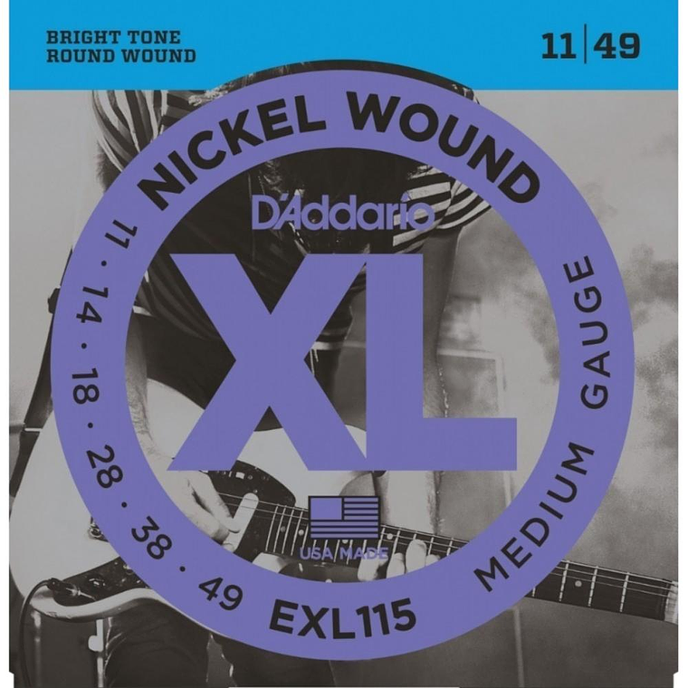 Cuerdas para Guitarra Electrica D'Addario EXL115 1