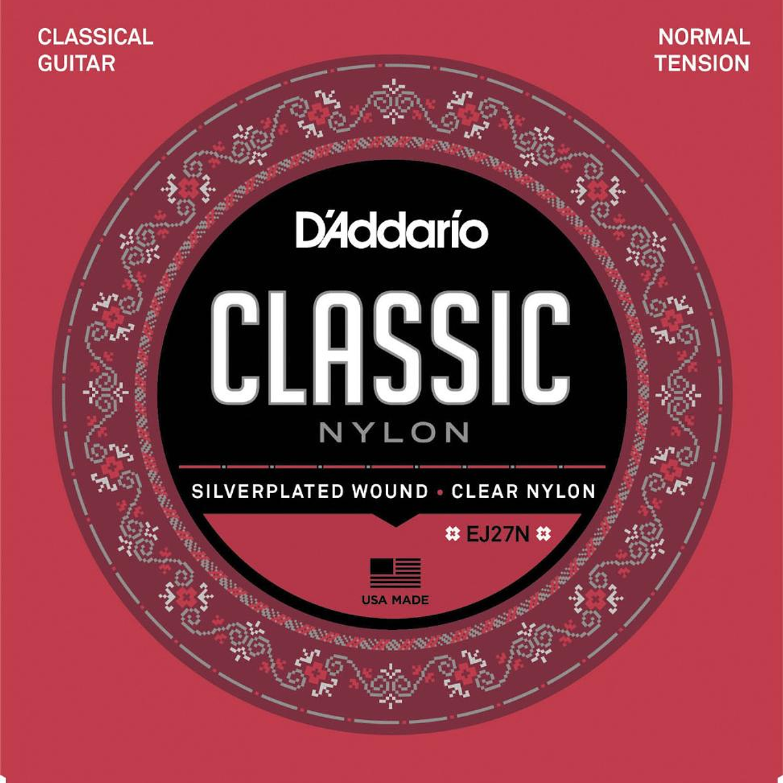 Cuerdas para guitarra clasica D'Addario EJ27N 1