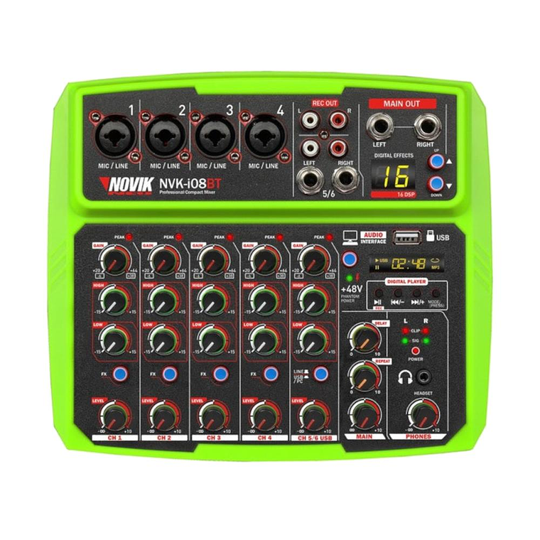 Mixer Analogo Novik NVK-i08BT Green 1