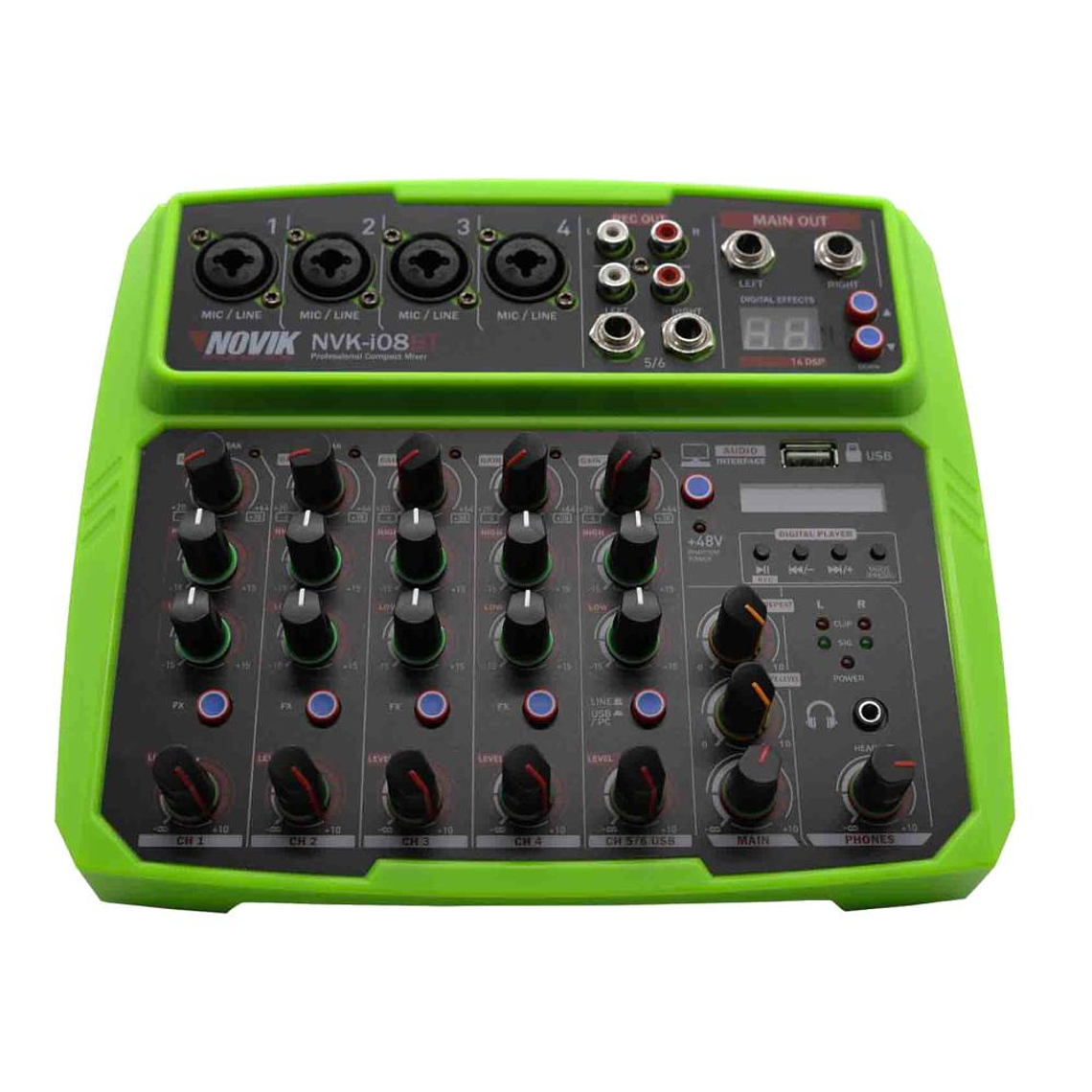 Mixer Analogo Novik NVK-i08BT Green 2
