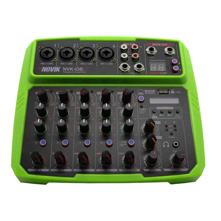 Mixer Analogo Novik NVK-i08BT Green 2