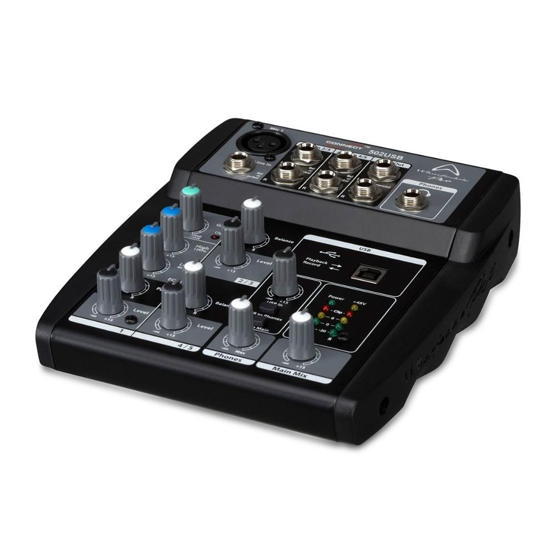 Mixer Analogo Wharfedale Connect 502USB 1