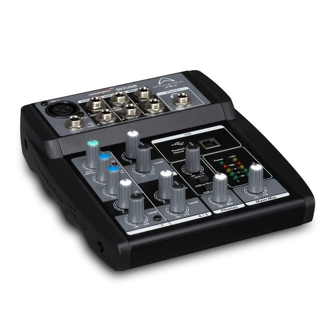 Mixer Analogo Wharfedale Connect 502USB 3