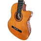 Guitarra Clasica 39'' con cutaway Zaragoza ZAD-101 Natural - Miniatura 2