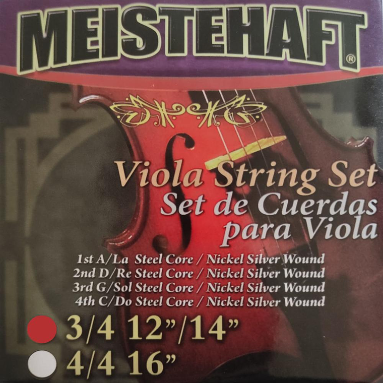 Set de cuerdas para viola 3/4 Meistehaft 082GAC7871 1