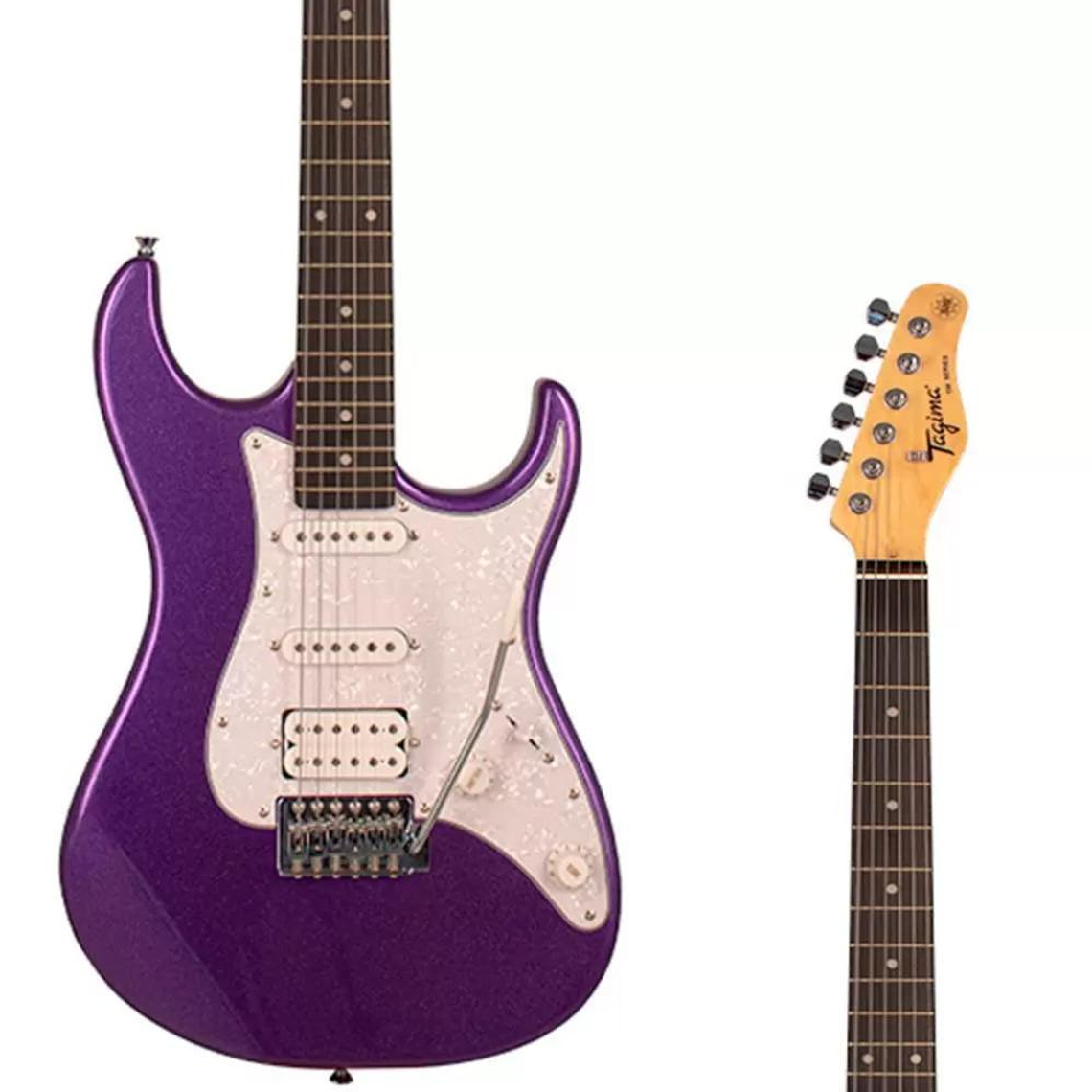 Guitarra Electrica Tagima TG-520 Metallic Purple 2