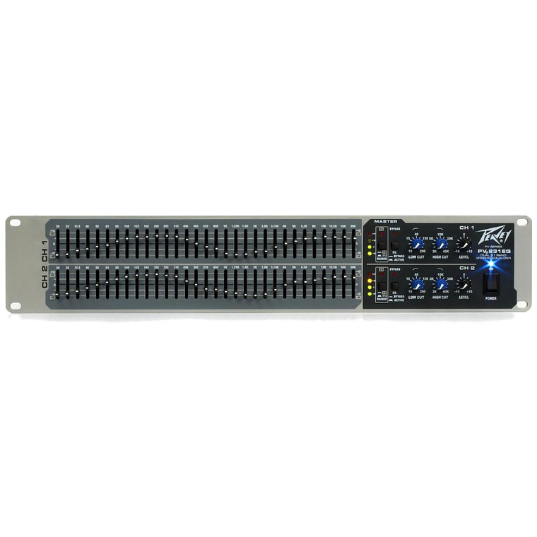 Ecualizador Grafico de 2x31 bandas Peavey PV 231EQ 1