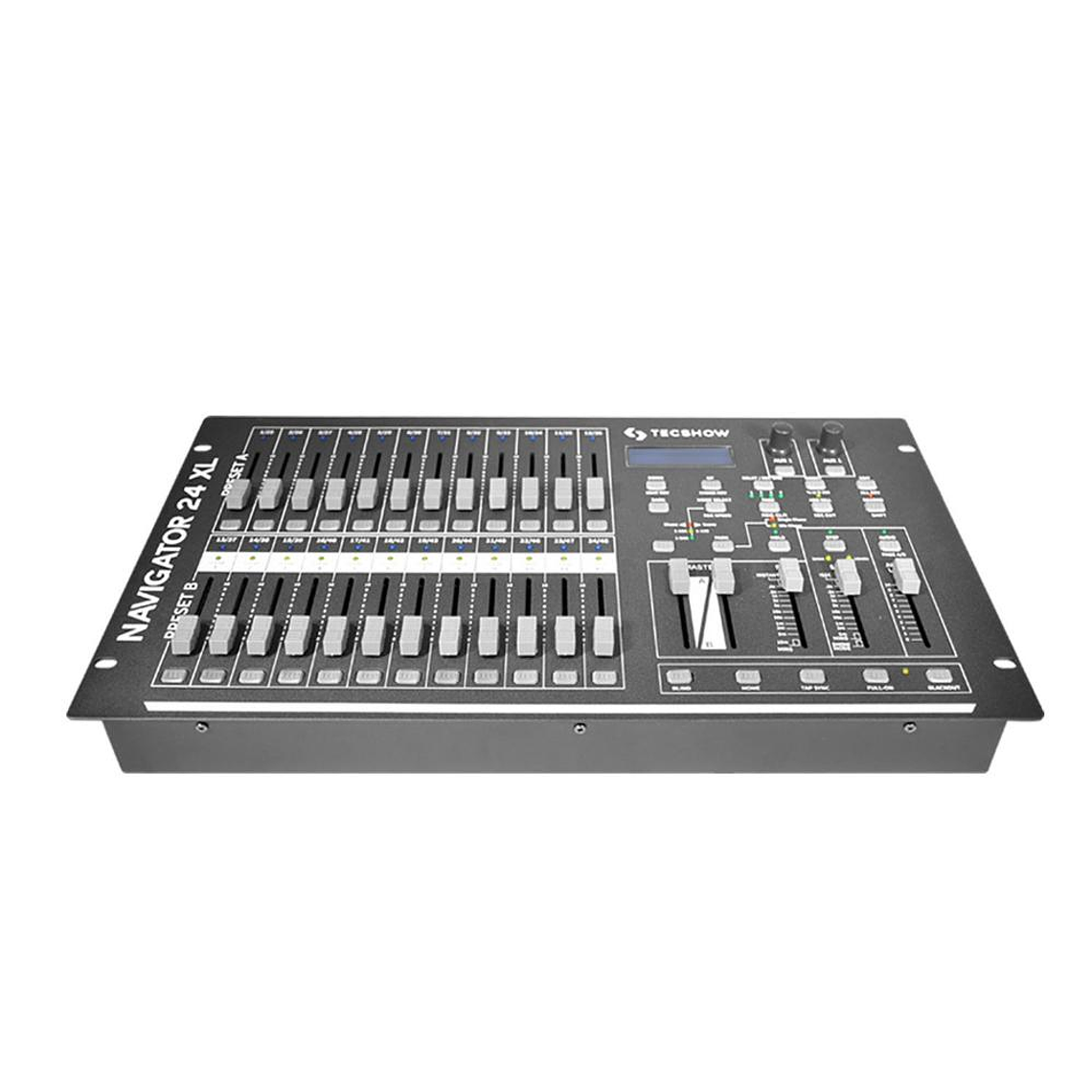 Controlador Dimmer DMX Tecshow Navigator 24 XL 1