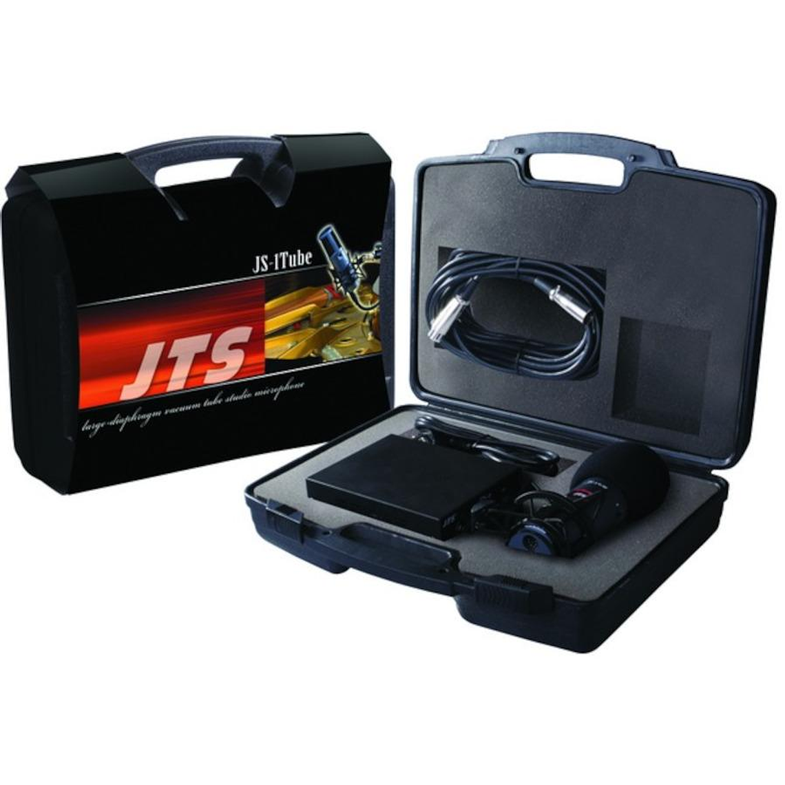 Microfono Condensador XLR JTS JS-1TUBE+PS-9 4