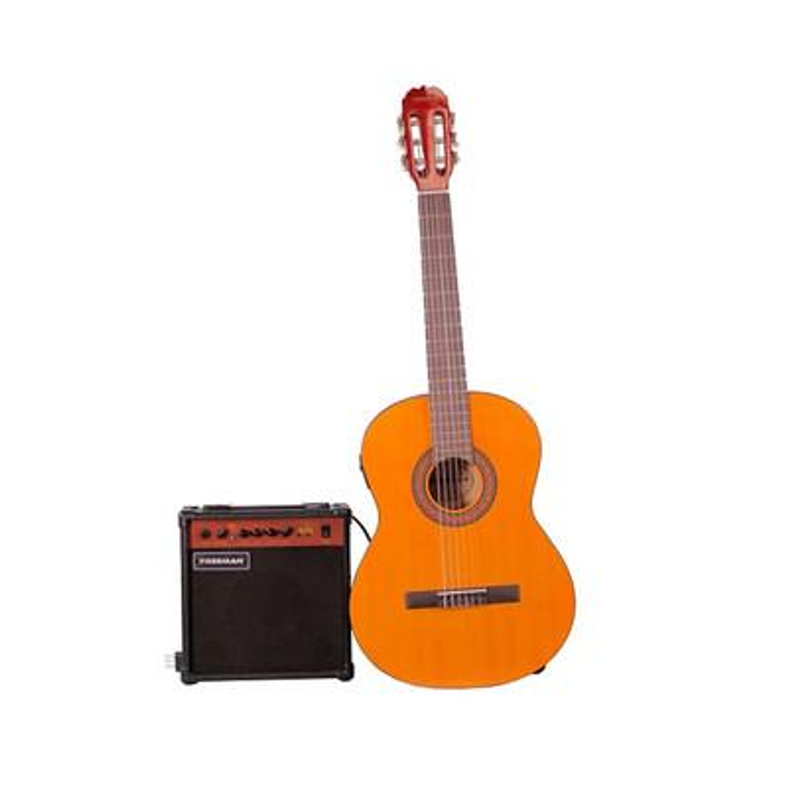 Pack Guitarra Electroacustica Freeman Classic Eagle NT 2