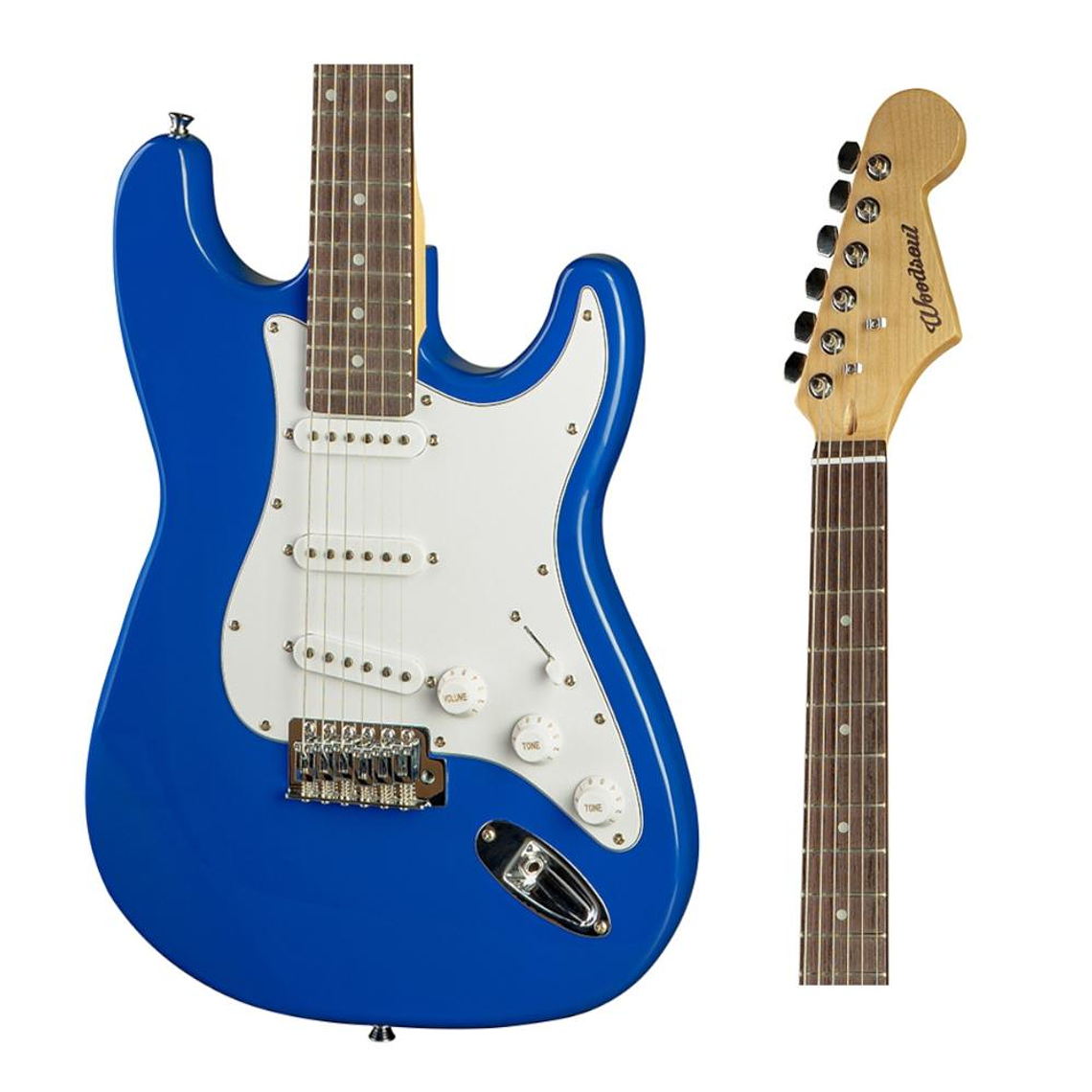 Guitarra Electrica Woodstock WLG1 BL 2