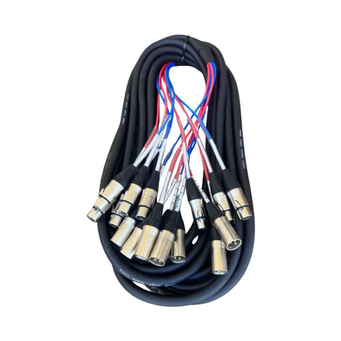 Snake Multipar 8 canales 15 mt Stagelab CLSN-8XMXF15 2
