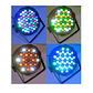 Foco Par 54 LEDs RGB Fidek 8094 - Miniatura 3