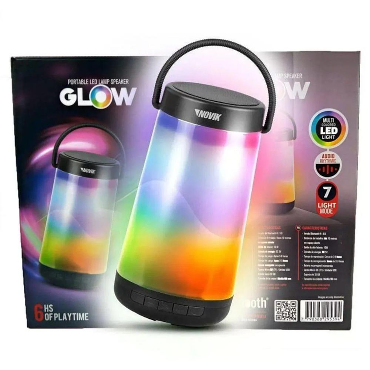 Parlante Portatil BT Novik Glow 2