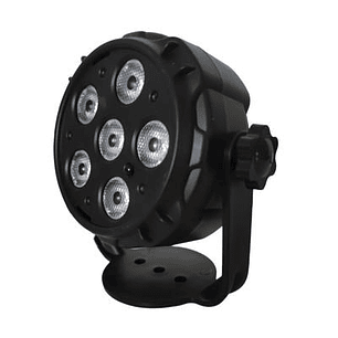 Mini Par de 6 LED RGB autoritmico Fidek 2622