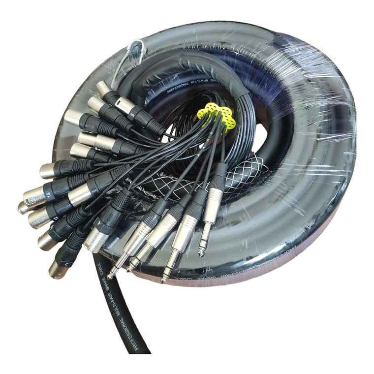 Multipar de 16 x 4 canales 25 mts TRS Mekse 16425 3