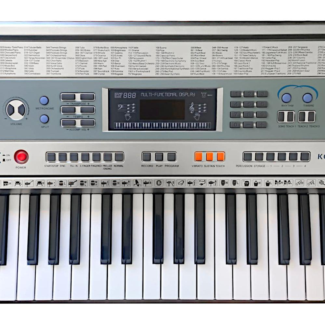 Teclado Electronico 61 Teclas COXX KC-6180T 2