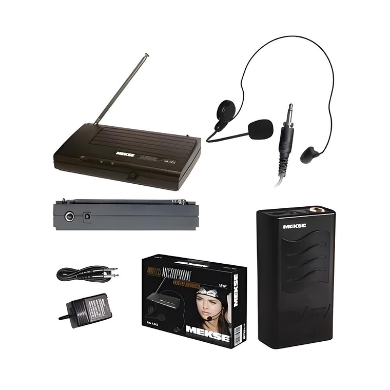 Sistema Inalambrico Headset Mekse MK-1400 1