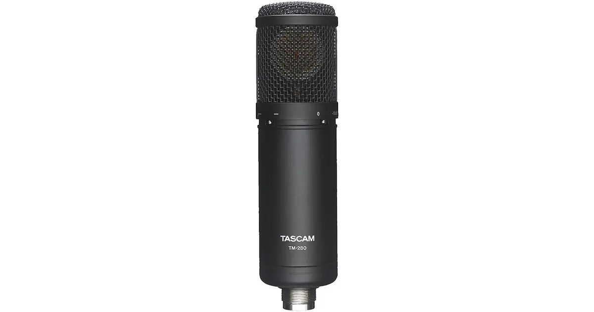 TASCAM TM-280 コンデンサーマイク Microfono Condensador XLR Tascam TM-280