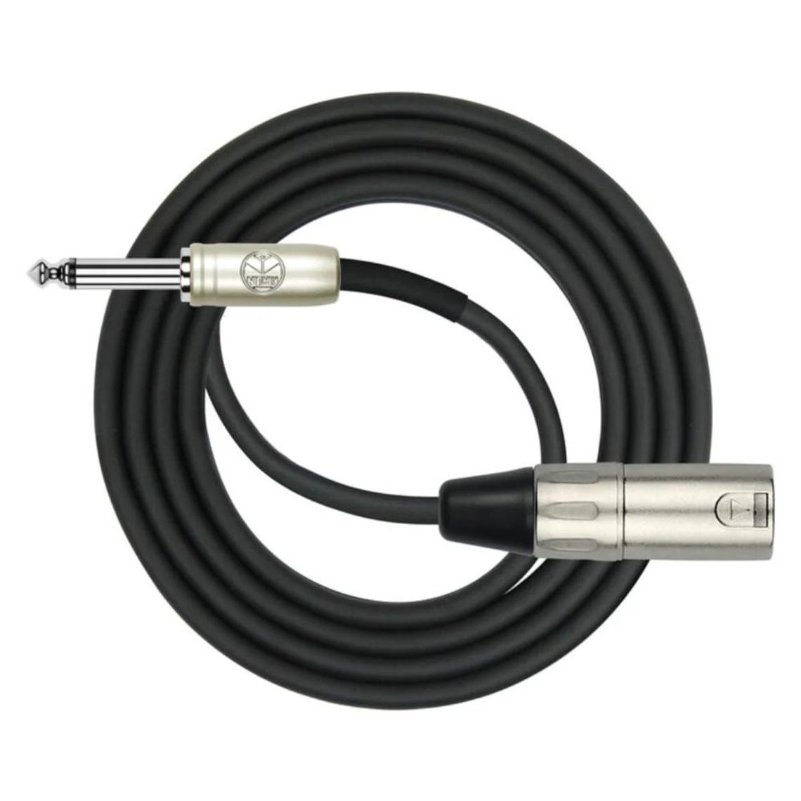 Cable XLR-Plug 6,3mm de 3 mt Kirlin MPC-281PN/BK 3M 2