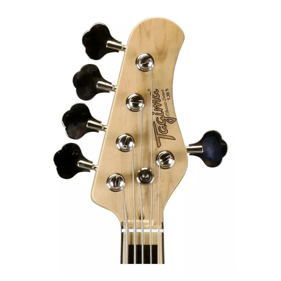 Bajo Electrico 5 cuerdas Tagima TJB 5 Negro LF/BK 3