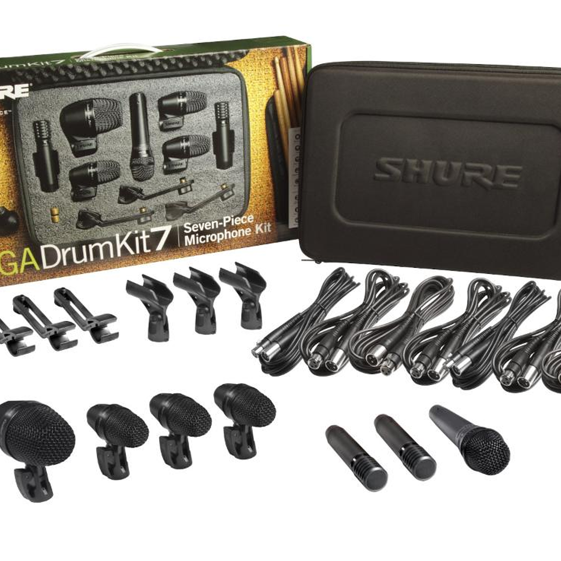 Kit Microfono para Bateria Shure PGADRUMKIT7 1