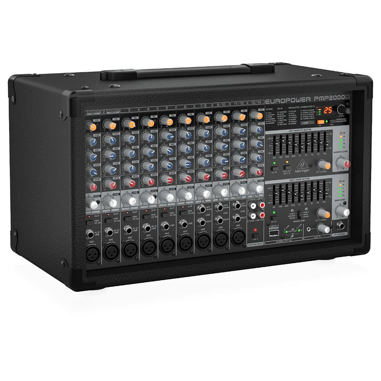 Cabezal Amplificado Behringer EUROPOWER PMP2000D 2
