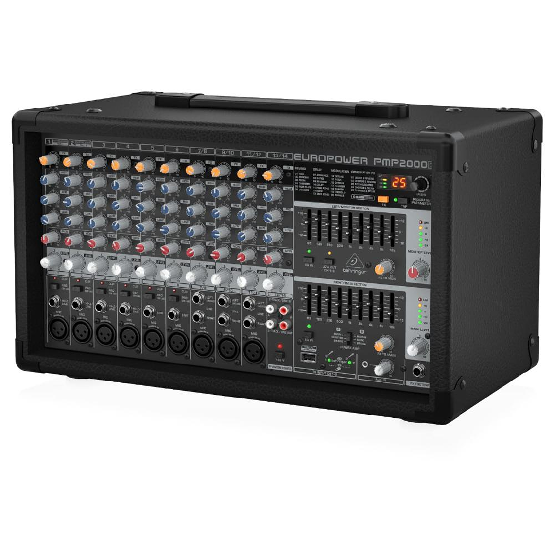Cabezal Amplificado Behringer EUROPOWER PMP2000D 3