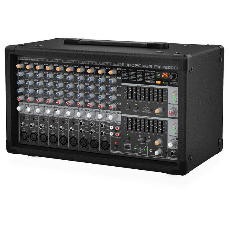 Cabezal Amplificado Behringer EUROPOWER PMP2000D 3