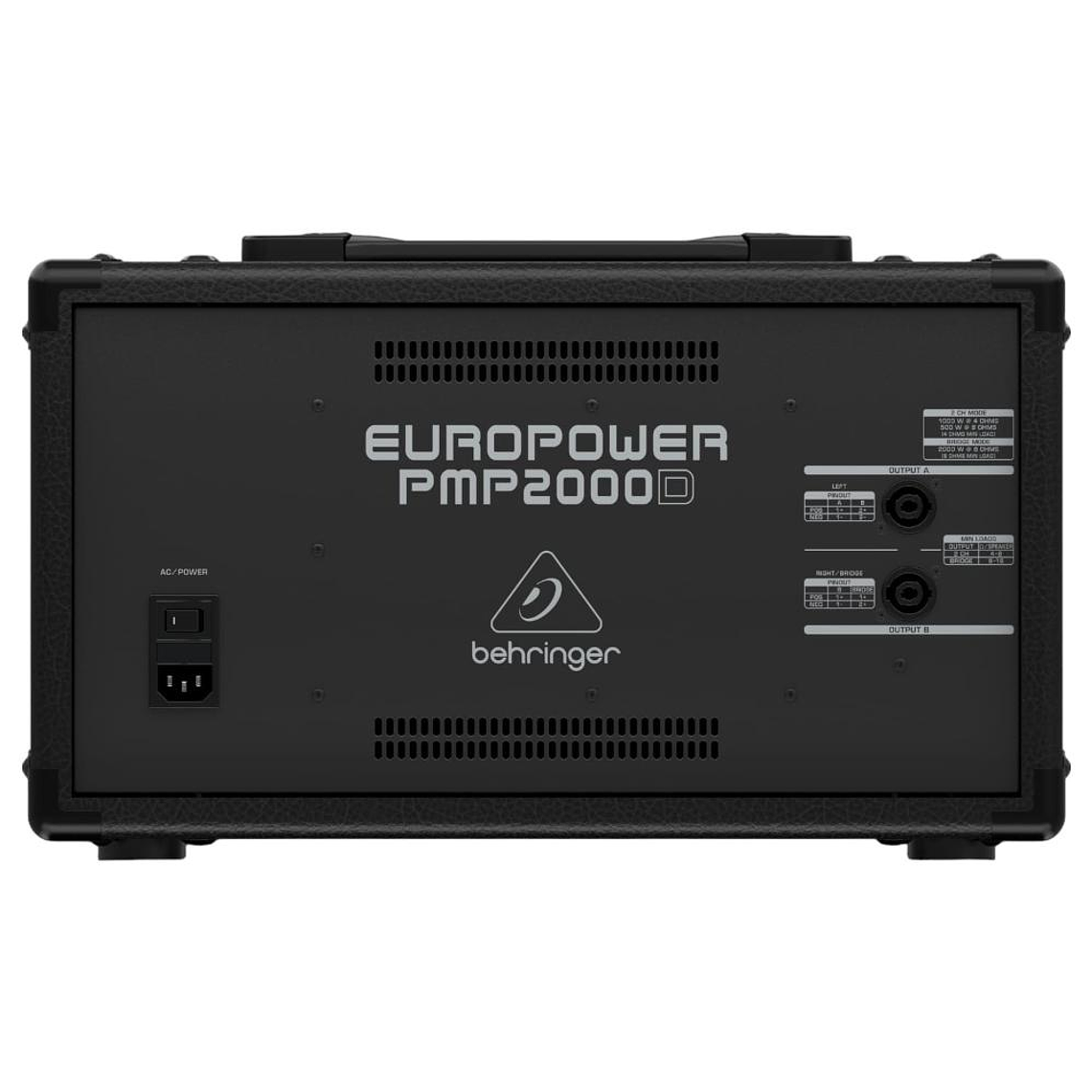 Cabezal Amplificado Behringer EUROPOWER PMP2000D 4